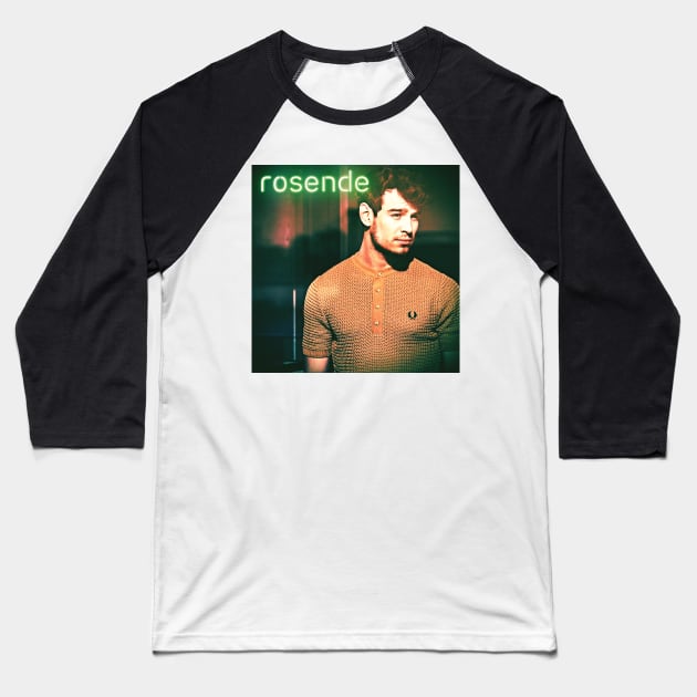 Alberto Rosende Baseball T-Shirt by vickytoriaq